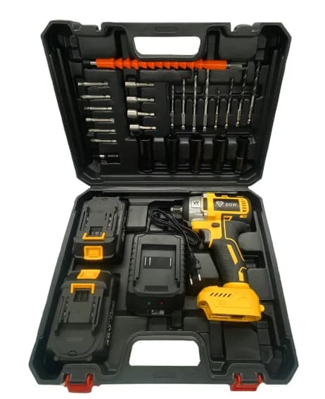 Parafusadeira Furadeira de Impacto 48V com 2 Baterias