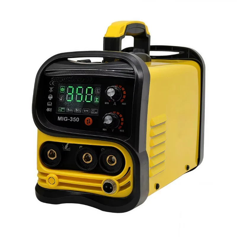 Máquina de Solda MIG Sem Gás Sinérgica 220V com Máscara