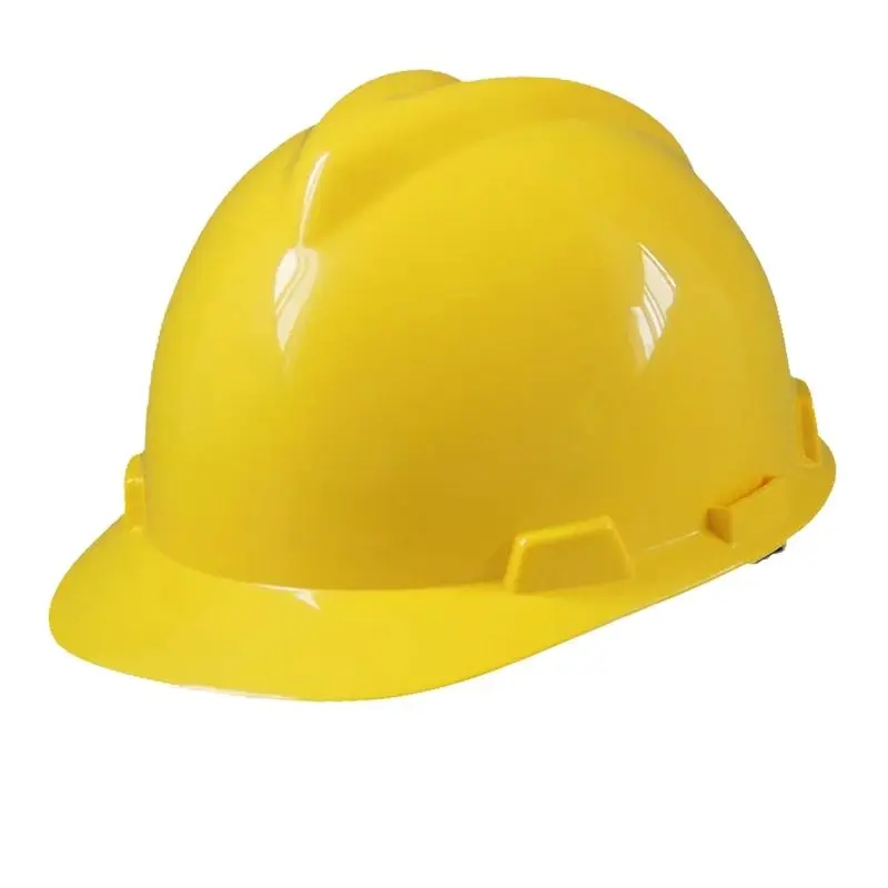 Capacete de Segurança Amarelo com Aba Frontal