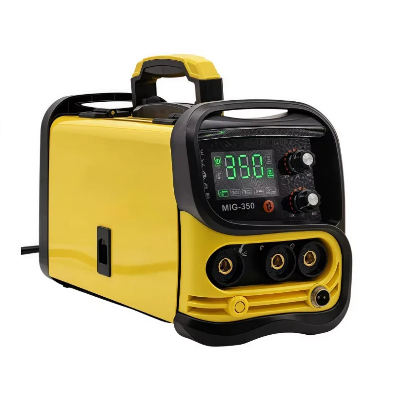 Máquina de Solda MIG Sem Gás Sinérgica 220V com Máscara